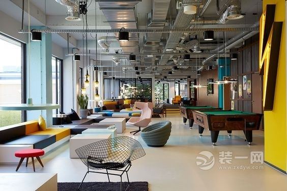 10款办公休闲区装修效果图